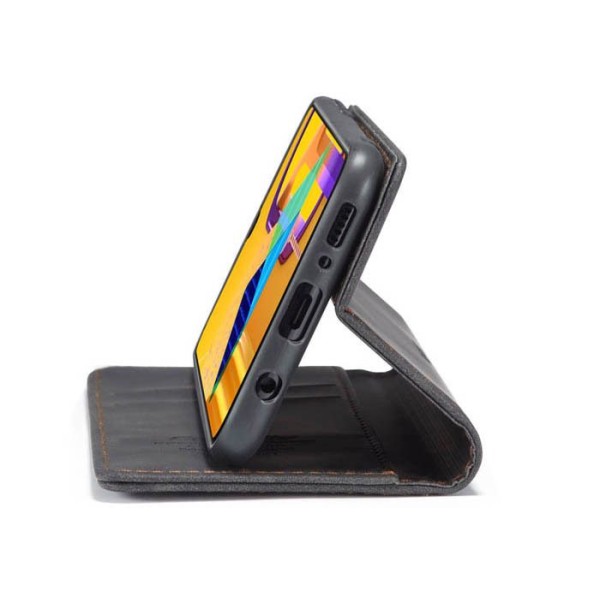Чохол-книжка CaseMe Нубук для Samsung Galaxy A02s чорний