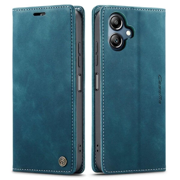Чохол-книжка CaseMe Нубук для Samsung Galaxy A06 бірюзовий