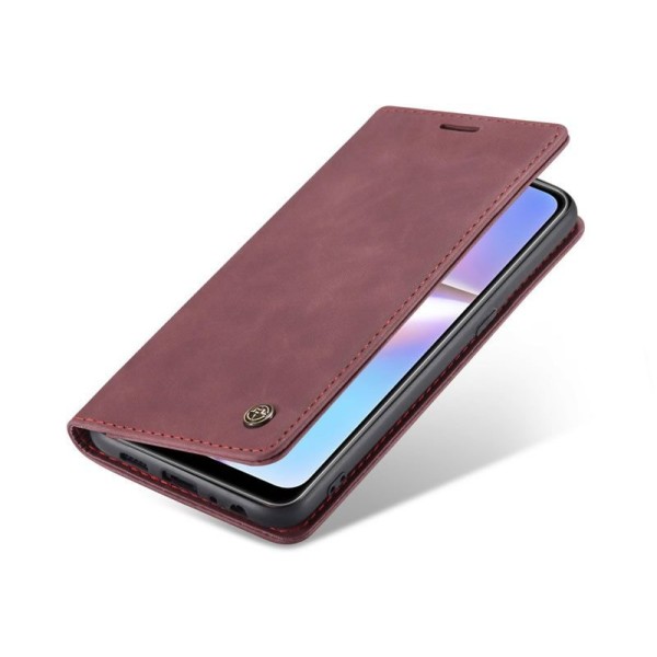 Чохол-книжка CaseMe Нубук для Samsung Galaxy A10S бордовий