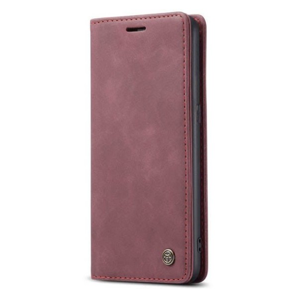 Чохол-книжка CaseMe Нубук для Samsung Galaxy A10S бордовий