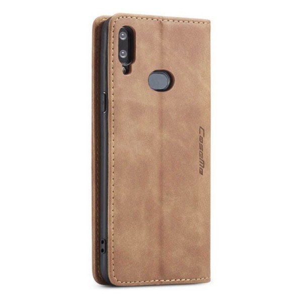 Чохол-книжка CaseMe Нубук для Samsung Galaxy A10S світло-коричневий