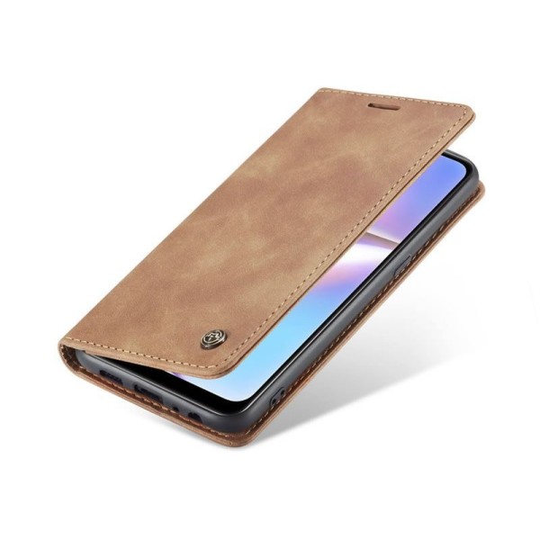 Чохол-книжка CaseMe Нубук для Samsung Galaxy A10S світло-коричневий