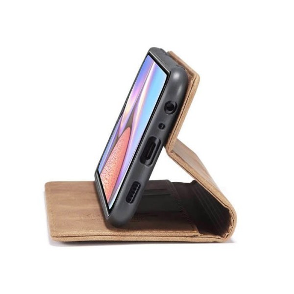 Чохол-книжка CaseMe Нубук для Samsung Galaxy A10S світло-коричневий