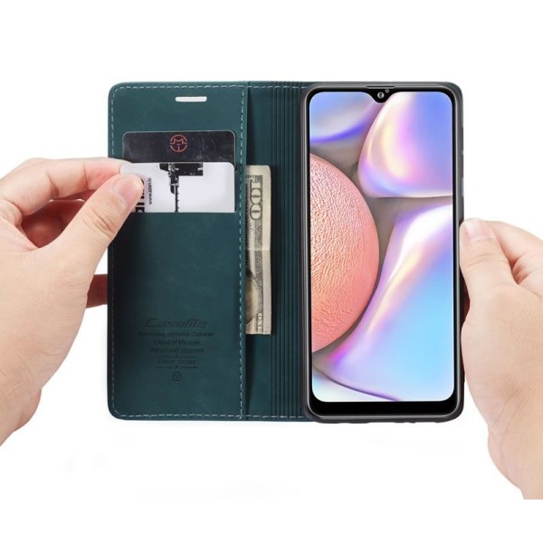 Чохол-книжка CaseMe Нубук для Samsung Galaxy A10S бірюзовий