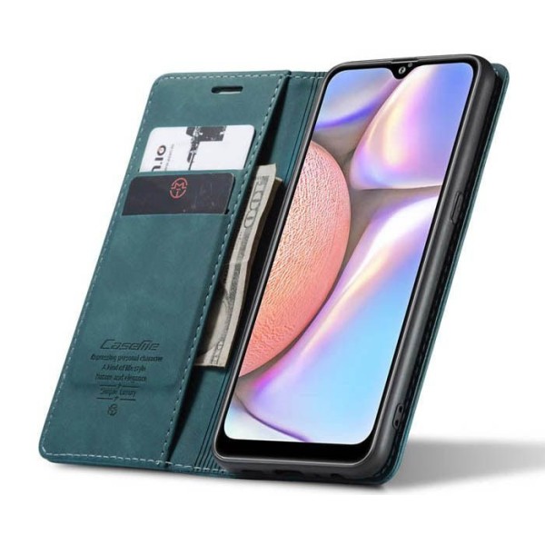Чохол-книжка CaseMe Нубук для Samsung Galaxy A10S бірюзовий