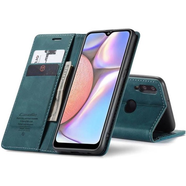 Чохол-книжка CaseMe Нубук для Samsung Galaxy A10S бірюзовий