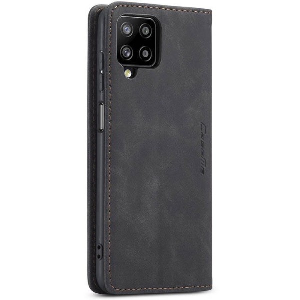 Чохол-книжка CaseMe Нубук для Samsung Galaxy A12 чорний