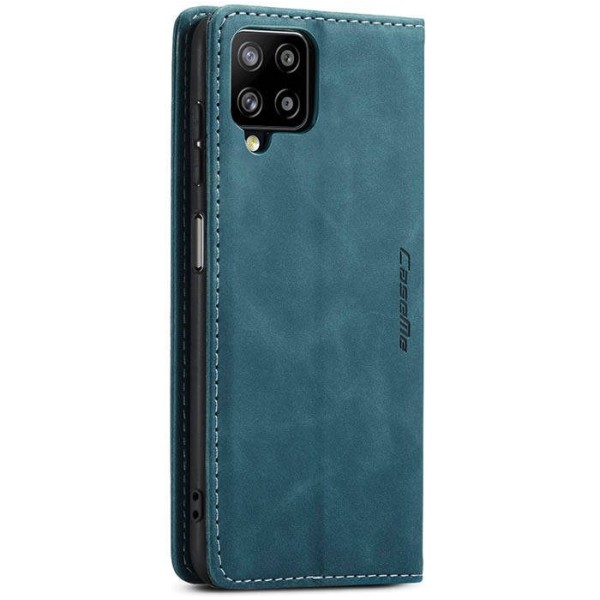 Чохол-книжка CaseMe Нубук для Samsung Galaxy A12 бірюзовий