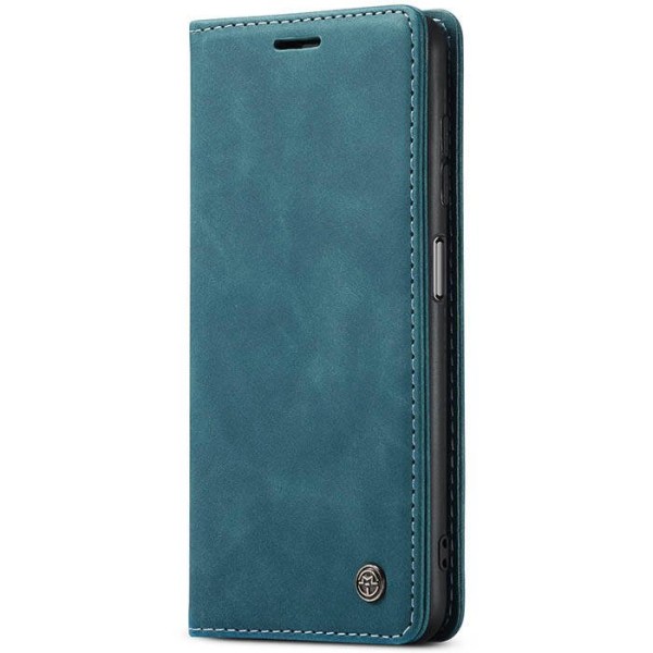 Чохол-книжка CaseMe Нубук для Samsung Galaxy A12 бірюзовий