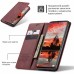 Чохол-книжка CaseMe Нубук для Samsung Galaxy A13 бордовий