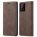 Чохол-книжка CaseMe Нубук для Samsung Galaxy A13 темно-коричневий