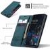 Чохол-книжка CaseMe Нубук для Samsung Galaxy A13 бірюзовий