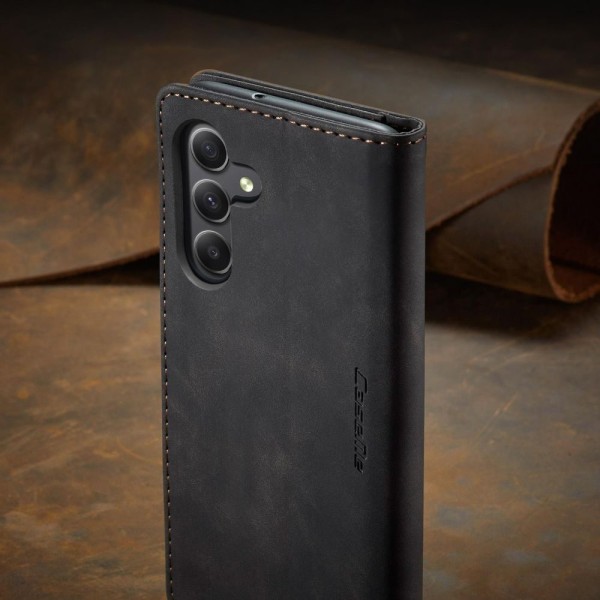 Чохол-книжка CaseMe Нубук для Samsung Galaxy A15 чорний