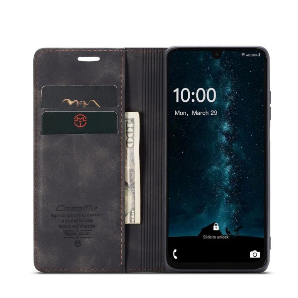 Чохол-книжка CaseMe Нубук для Samsung Galaxy A16 чорний