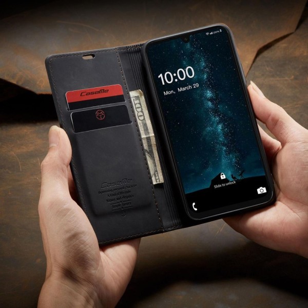 Чохол-книжка CaseMe Нубук для Samsung Galaxy A16 чорний