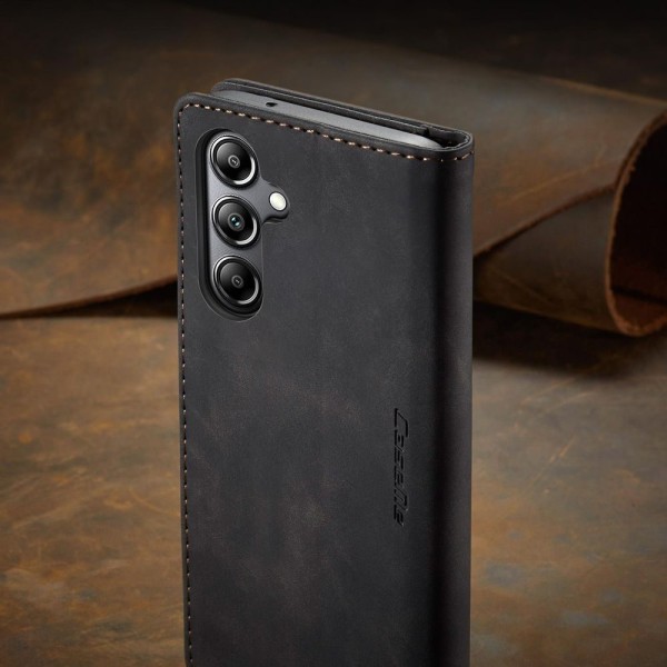 Чохол-книжка CaseMe Нубук для Samsung Galaxy A16 чорний