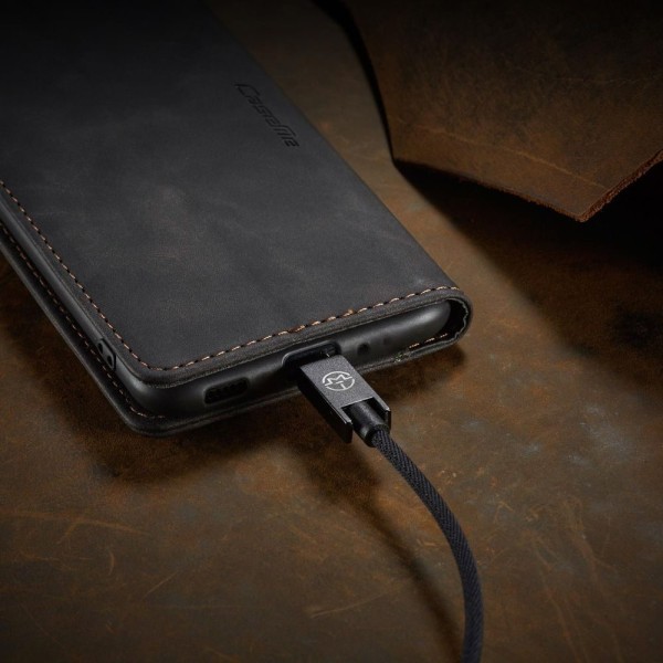 Чохол-книжка CaseMe Нубук для Samsung Galaxy A16 чорний