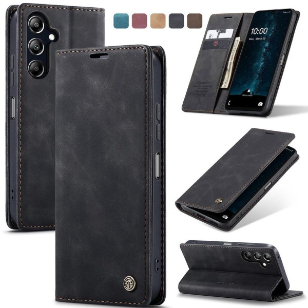 Чохол-книжка CaseMe Нубук для Samsung Galaxy A16 чорний