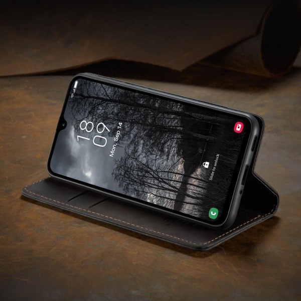 Чохол-книжка CaseMe Нубук для Samsung Galaxy A17 чорний