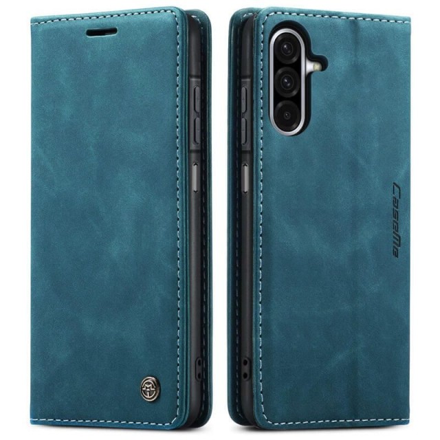 Чохол-книжка CaseMe Нубук для Samsung Galaxy A17 бірюзовий