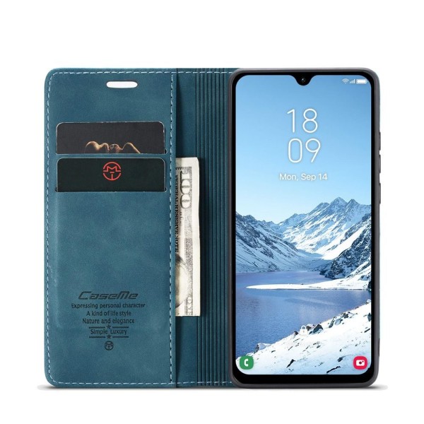 Чохол-книжка CaseMe Нубук для Samsung Galaxy A17 бірюзовий