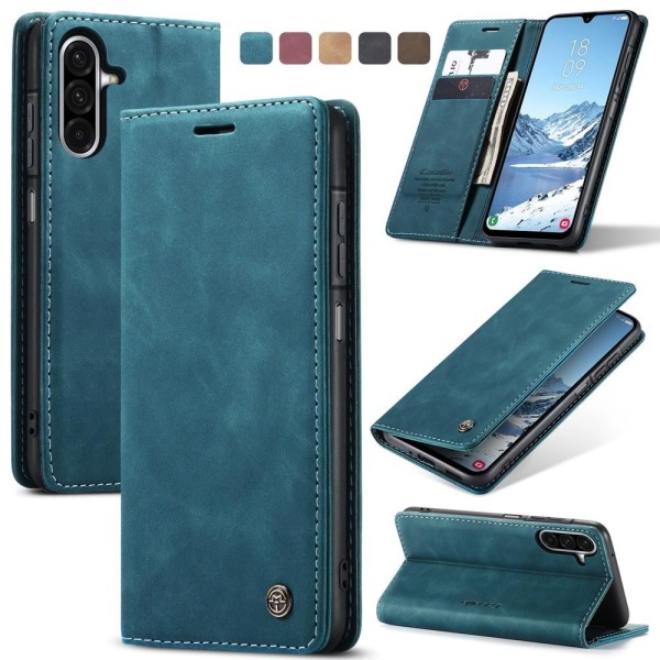 Чохол-книжка CaseMe Нубук для Samsung Galaxy A17 бірюзовий