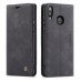 Чехол-книжка CaseMe Нубук для Samsung Galaxy A20/A30 чёрный