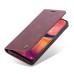 Чохол-книжка CaseMe Нубук для Samsung Galaxy A20/A30 бордовий