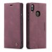 Чохол-книжка CaseMe Нубук для Samsung Galaxy A20/A30 бордовий