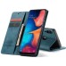 Чохол-книжка CaseMe Нубук для Samsung Galaxy A20/A30 бірюзовий