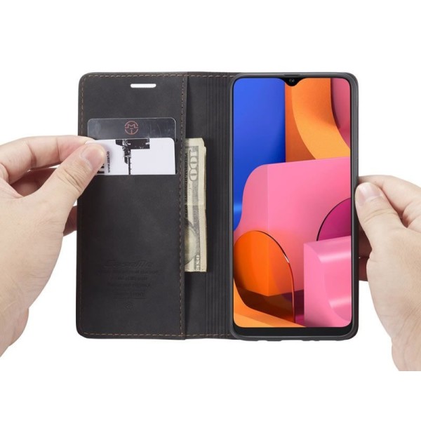 Чохол-книжка CaseMe Нубук для Samsung Galaxy A20s чорний