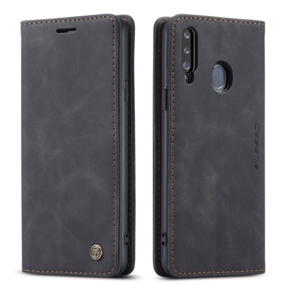 Чохол-книжка CaseMe Нубук для Samsung Galaxy A20s чорний