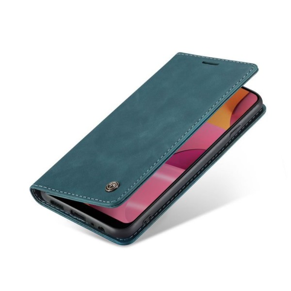 Чохол-книжка CaseMe Нубук для Samsung Galaxy A20s бірюзовий