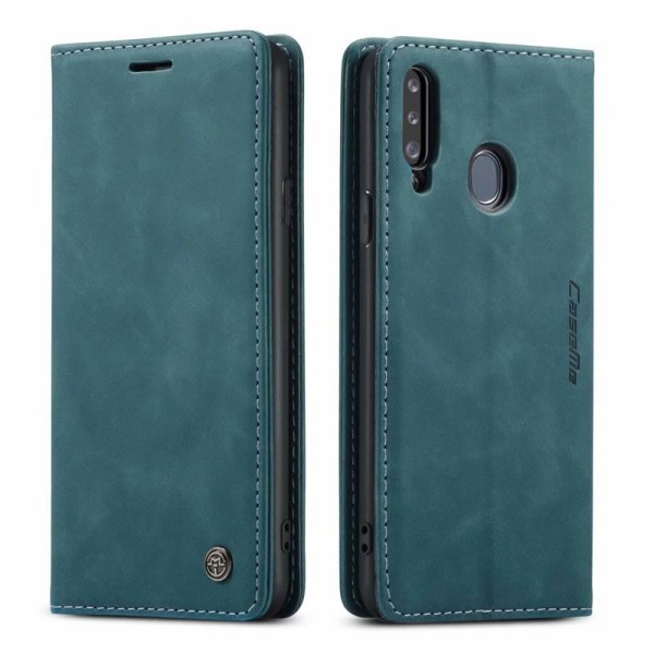 Чохол-книжка CaseMe Нубук для Samsung Galaxy A20s бірюзовий