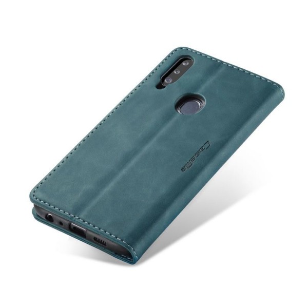 Чохол-книжка CaseMe Нубук для Samsung Galaxy A20s бірюзовий
