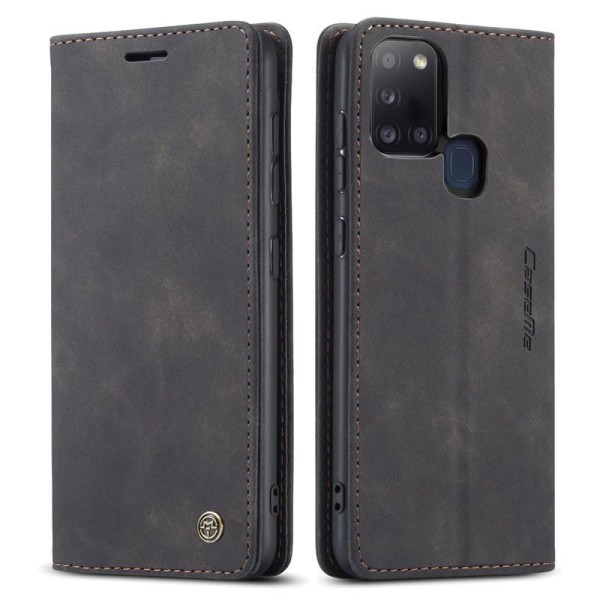 Чохол-книжка CaseMe Нубук для Samsung Galaxy A21s чорний