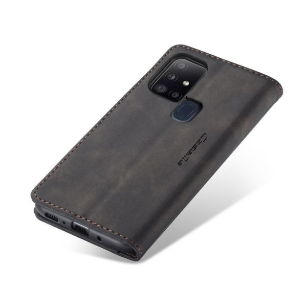 Чохол-книжка CaseMe Нубук для Samsung Galaxy A21s чорний