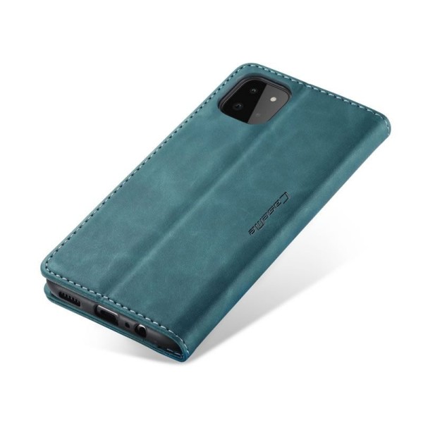 Чохол-книжка CaseMe Нубук для Samsung Galaxy A22 5G бірюзовий