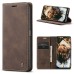 Чохол-книжка CaseMe Нубук для Samsung Galaxy A24 темно-коричневий