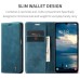 Чохол-книжка CaseMe Нубук для Samsung Galaxy A24 бірюзовий