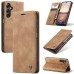 Чохол-книжка CaseMe Нубук для Samsung Galaxy A25 світло-коричневий
