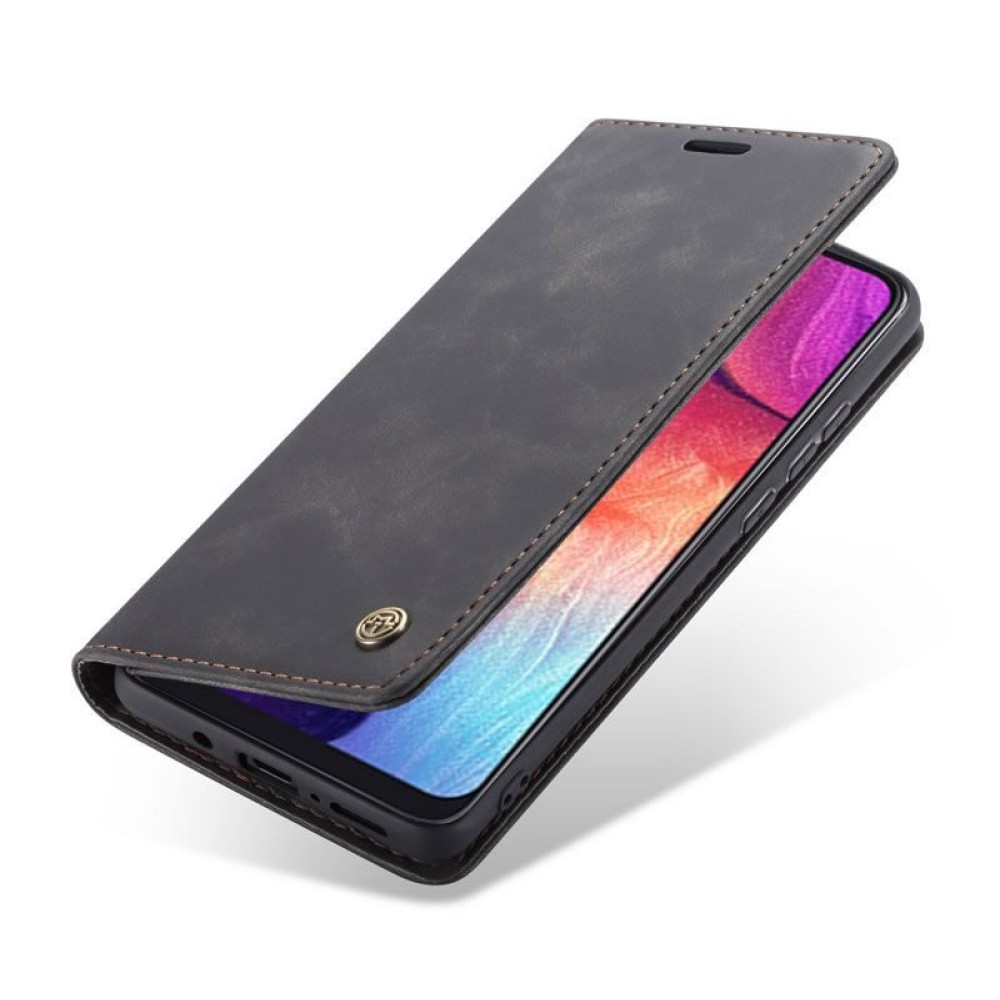 Чохол-книжка CaseMe Нубук для Samsung Galaxy A30s/A50/A50s чорний