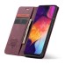Чохол-книжка CaseMe Нубук для Samsung Galaxy A30s/A50/A50s бордовий