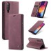 Чохол-книжка CaseMe Нубук для Samsung Galaxy A30s/A50/A50s бордовий
