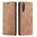 Чохол-книжка CaseMe Нубук для Samsung Galaxy A30s/A50/A50s світло-коричневий