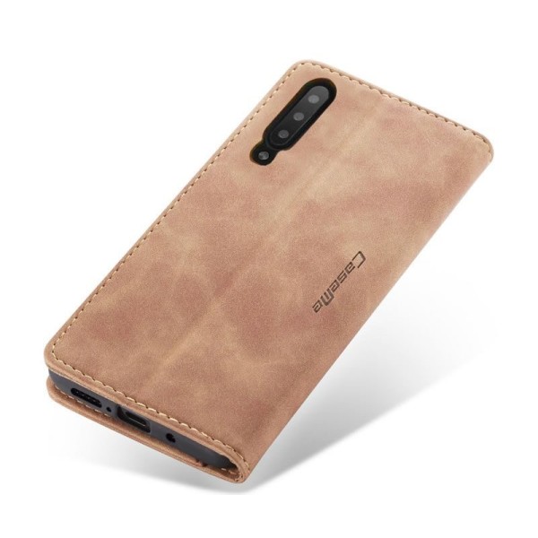 Чохол-книжка CaseMe Нубук для Samsung Galaxy A30s/A50/A50s світло-коричневий