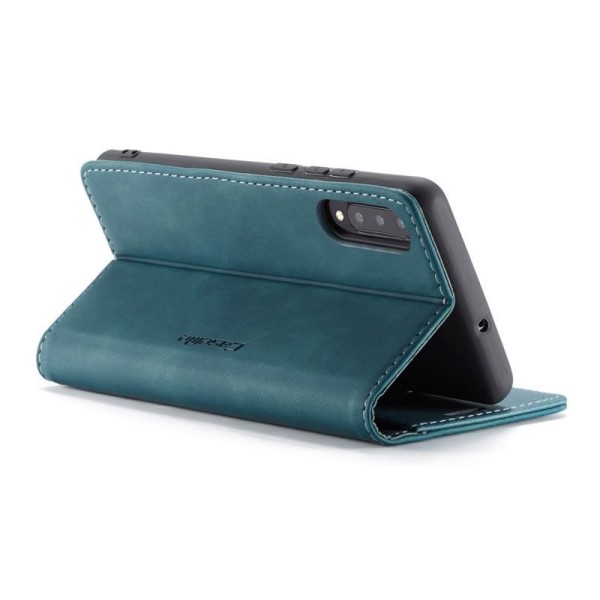 Чехол-книжка CaseMe Нубук для Samsung Galaxy A30s/A50/A50s бирюзовый
