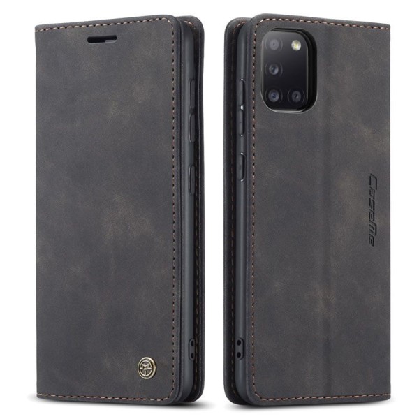 Чохол-книжка CaseMe Нубук для Samsung Galaxy A31 чорний