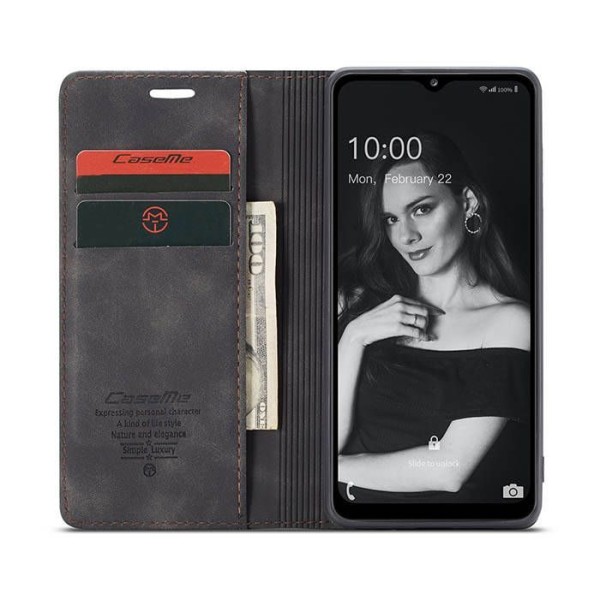Чохол-книжка CaseMe Нубук для Samsung Galaxy A32 5G чорний