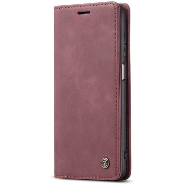 Чохол-книжка CaseMe Нубук для Samsung Galaxy A32 5G бордовий